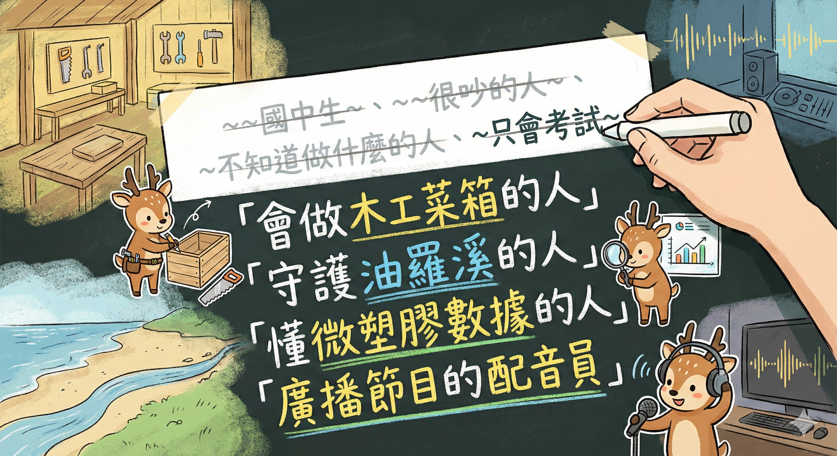 自我介紹的名片重繪