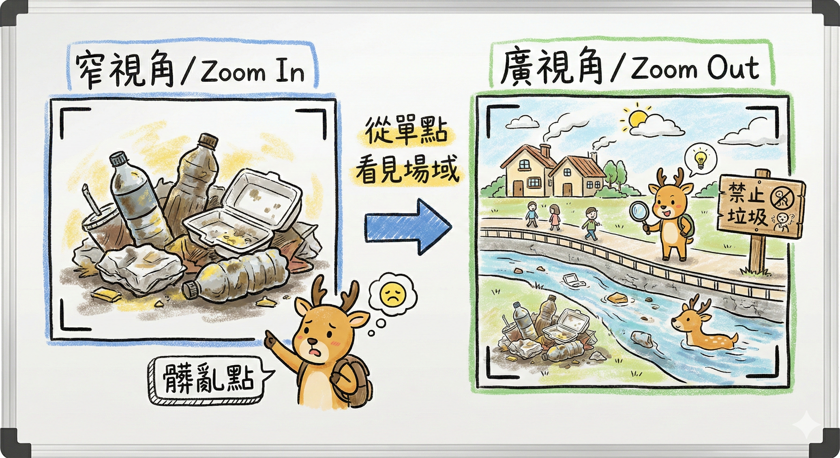 場域視角的變焦鏡頭