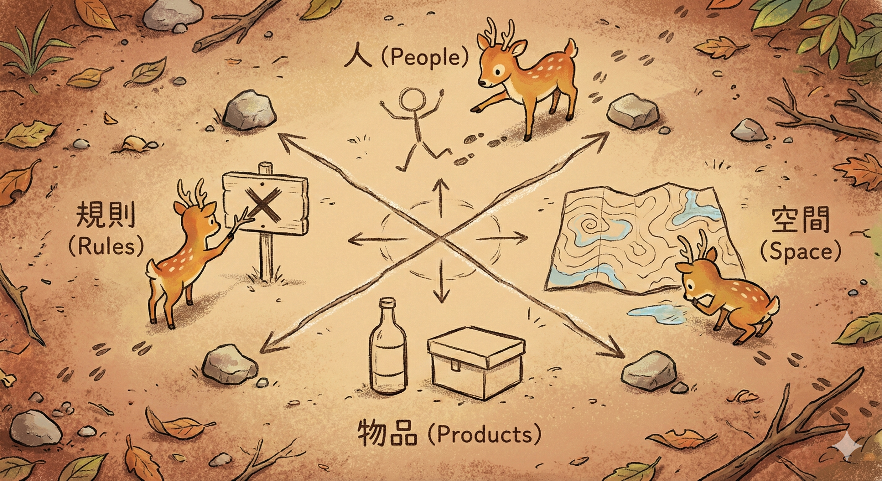 沙地上的系統四元素