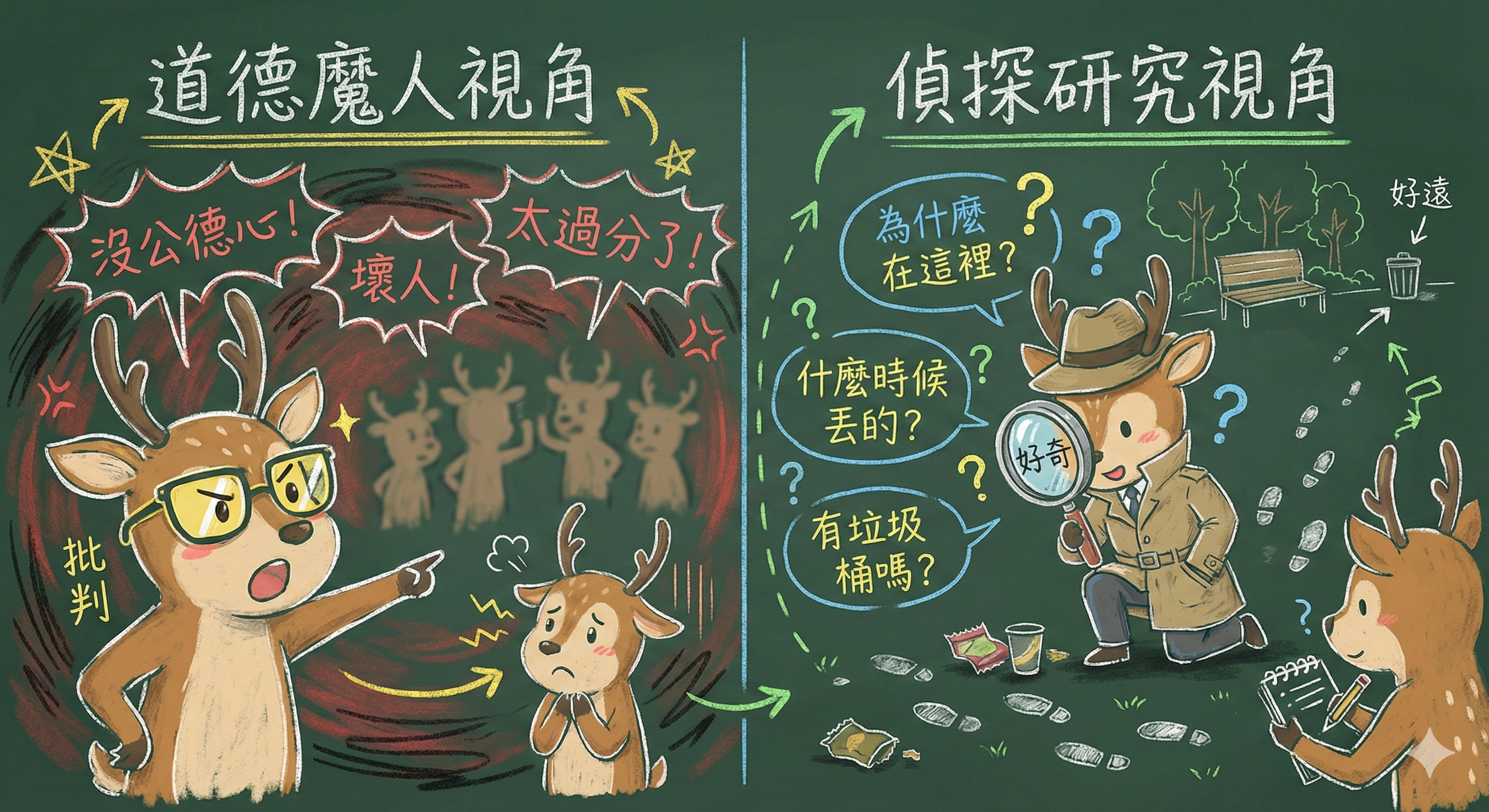 去道德化的偵探鏡