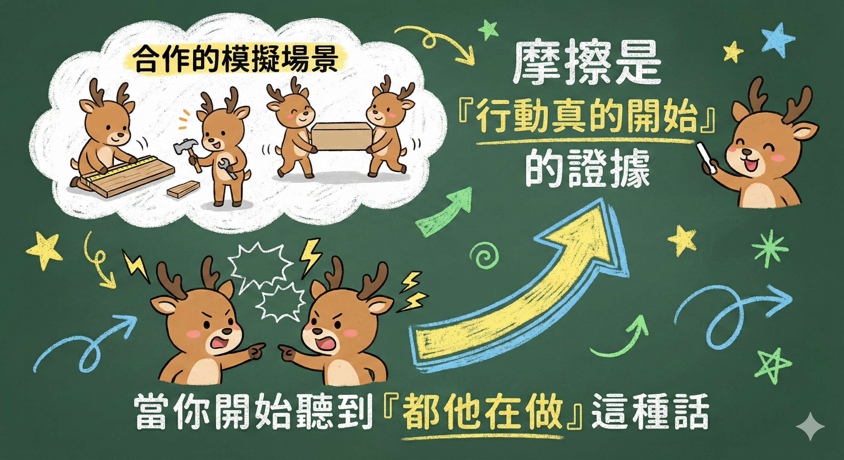 衝突與行動關係圖