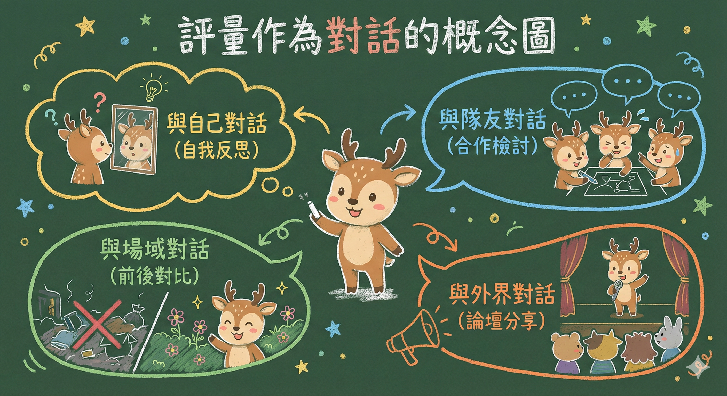 評量作為對話的概念圖